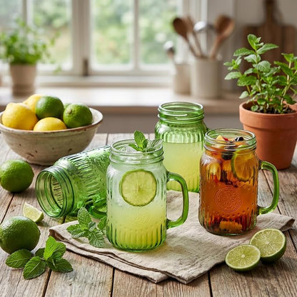 SUT Mason Jar Drinking Glasses - Image 6