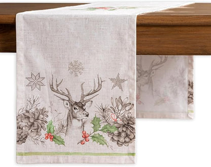 Maison d' Hermine Table Runner 100% Cotton 14.50" x 72" | Table Runners 72 by MaisondHermine