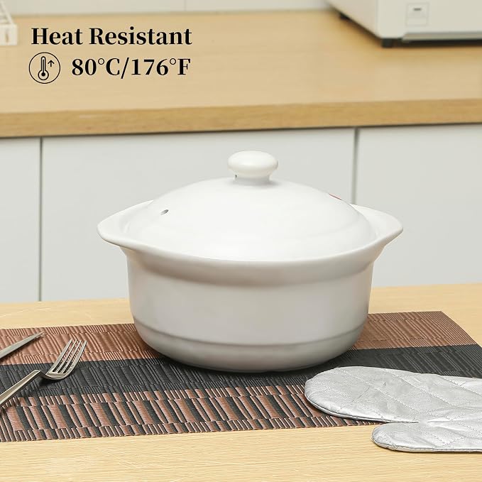 Leetaltree Brown with Black Striped Placemats Set of 6 - Image 4