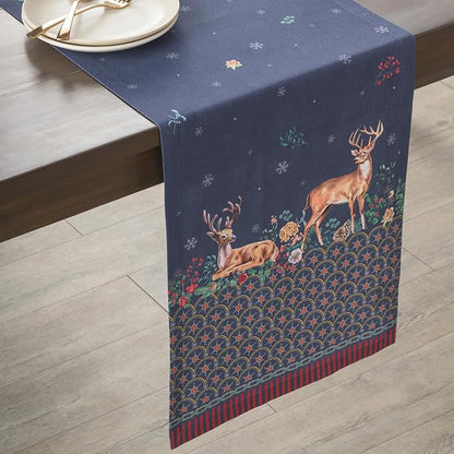 Maison d' Hermine Table Runner 100% Cotton 14.50" x 72" | Table Runners 72 - Image 9