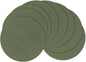 SHACOS Round Placemats Set of 8 Washable 15 inch Round Table Mats Cotton by SHACOS