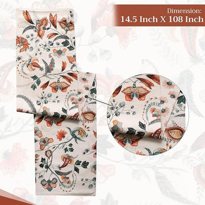 Maison d' Hermine Table Runner 100% Cotton 14.50" x 108" | Table Runners 108 - Image 4