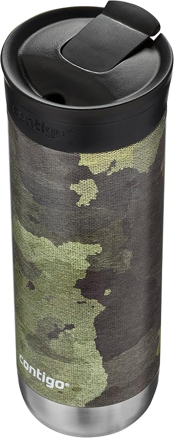 Contigo HuronTravel Mug Screw Cap Stainless Steel Drinking Cup - Image 4
