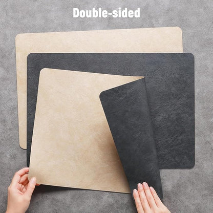 Vinyl Placemats Set of 6, Dual Sided Place Mats - Image 2