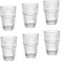 Bormioli Rocco Barshine 12.88 oz. Long Drink Stackable Tempered Drinking Glasses by Bormioli+Rocco