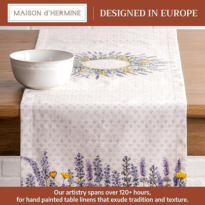 Maison d' Hermine Table Runner 100% Cotton 14.50" x 72" | Table Runners 72 - Image 2