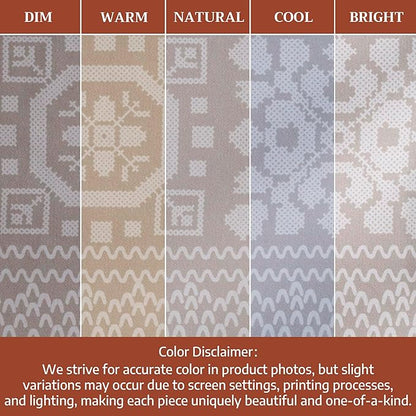 Maison d' Hermine Table Cloth Rectangle Table 100% Cotton 60 x 108 Inches Fall Tablecloth Reusable Everyday Use for Thanksgiving Christmas Decorations Dining Farmhouse Party (Cozy Christmas)