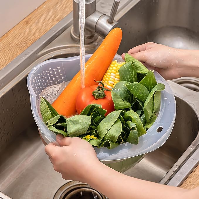 Japanese Rice Strainer Quinoa Washing Bowl Small Grains Washer Cleaner | - Image 5