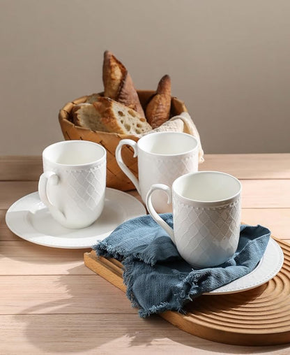 Kanwone Coffee Mugs 16oz, Ceramic Mugs Set, Porcelain Cups - Image 5