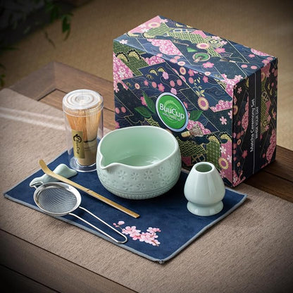 Buucup Matcha Whisk Set, Ceramic Matcha Kit - Image 7