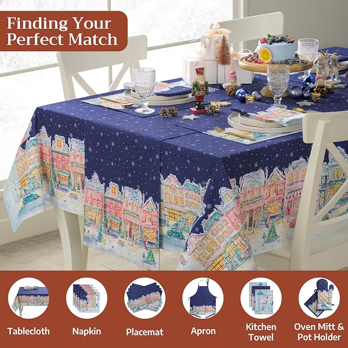 Maison d' Hermine Table Runner 100% Cotton 14.50" x 72" | Table Runners 72 - Image 4