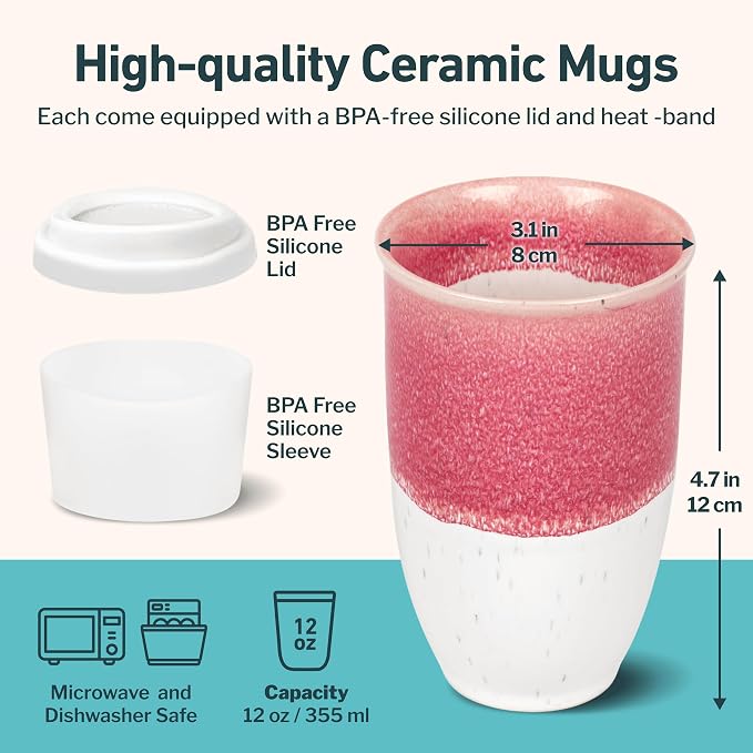 NOVA CERAMICS Travel Mugs - Image 3