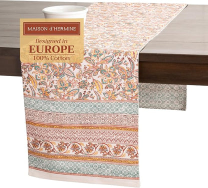 Maison d' Hermine Table Runner 100% Cotton 14.50" x 72" | Table Runners 72 by MaisondHermine