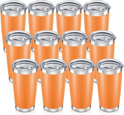 20 oz Tumbler with Lid Stainless Steel Insulated Tumblers Bulk Cups Mug | by Orebigo