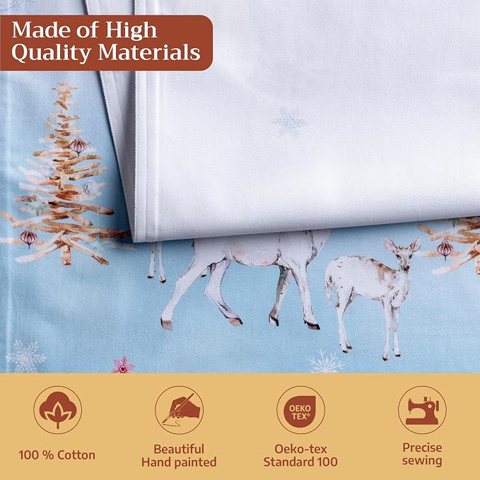 Maison d' Hermine Table Runner 100% Cotton 14.50" x 72" | Table Runners 72 - Image 3