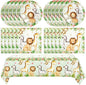41Pcs Safari Baby Shower Decorations, Jungle Safari Theme Party Tableware by Mainivo