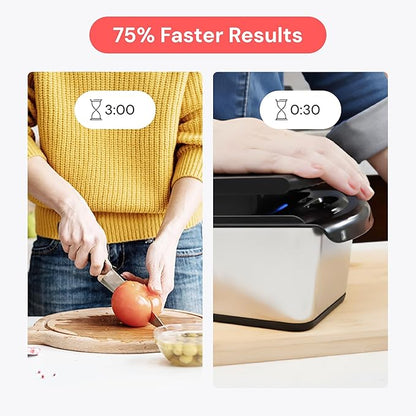 Fullstar The Original Pro Chopper - Vegetable Chopper and Spiralizer, Food Chopper with Container, Fruit Slicer, Kitchen Gadgets & Gifts, Home Essentials (14 in 1, Silver)