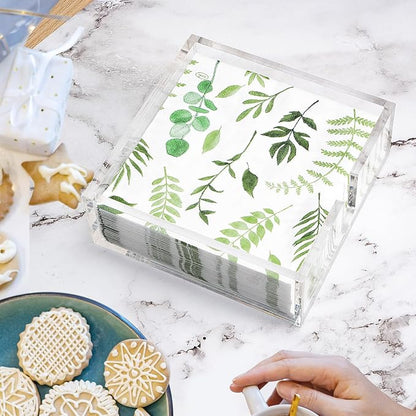 LotFancy Acrylic Napkin Holder, Dinner Napkin Holder - Image 4
