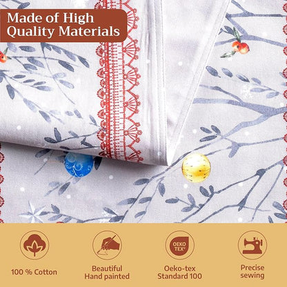 Maison d' Hermine Table Runner 100% Cotton 14.50" x 108" | Table Runners 108 - Image 3