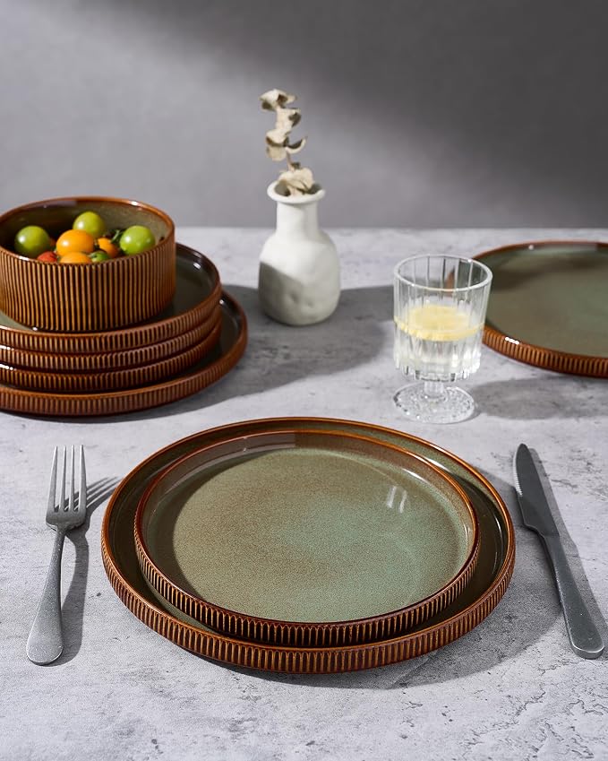famiware Star 10/8 inches Salad Plates Set - Image 7