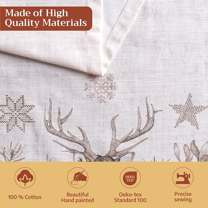 Maison d' Hermine Table Runner 100% Cotton 14.50" x 72" | Table Runners 72 - Image 3
