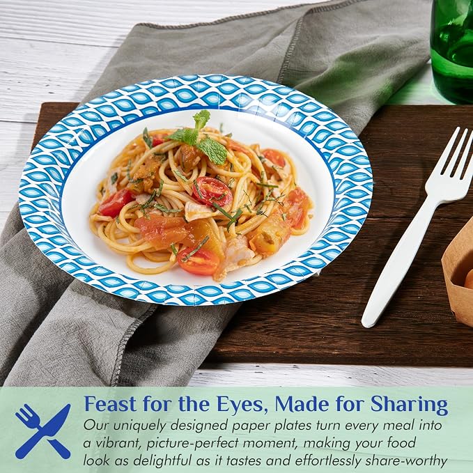 MUCHII Paper Plates 10 Inch - Image 7