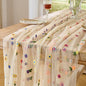 BINBE 3pcs Champagne Daisy Spring Table Runner Embroidery Gauze 10FT Florals by BINBE