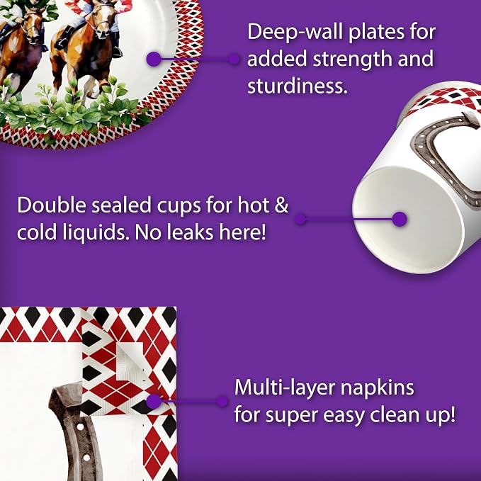 Derby Day Birthday Party Supplies - Image 5