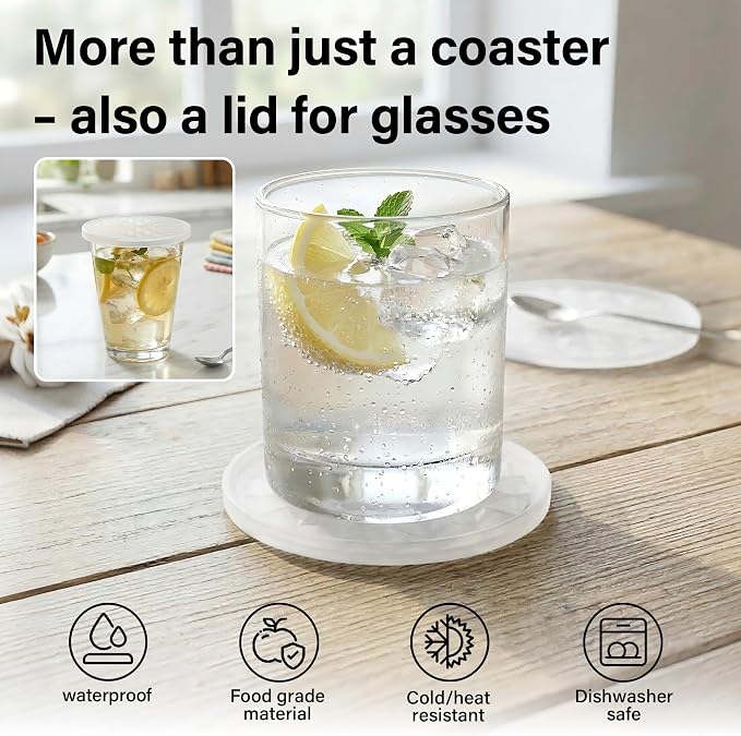 Silicone Drink Coasters Set of 8, Coaster - Image 5