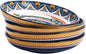 Bico Havana Pasta Bowls, 35oz Salad Bowl Set of 4, Large Ceramic Serving Dinner by Bico