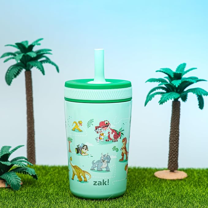 Zak Designs PAW Patrol Kelso 12oz Stainless Steel Leak-Proof Toddler Cup | BPA - Image 2