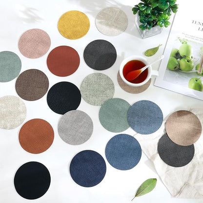 Faux Leather Drink Coasters - Image 8
