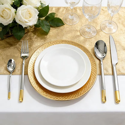 IKXO 16-Piece Stainless Steel Flatware Set - Image 5