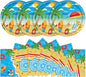 40 Pcs Beach Plates and Napkins, Summer Beach Party Supplies, Serves 20 | by KFJBPB