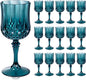 Ciaell 24 Pack Green Plastic Wine Glasses by Ciaell