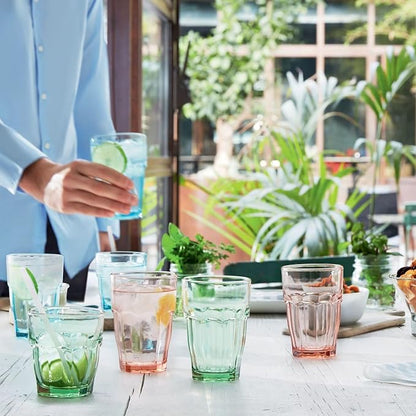 Bormioli Rocco Rock Bar 12.5 oz. Long Drink Stackable Tempered Beverage Glasses - Image 5