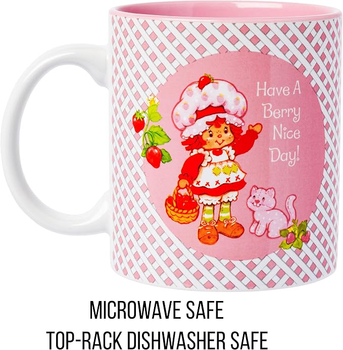 Silver Buffalo Strawberry Shortcake and Custard, Ceramic Mug, 20oz | Have a - Image 3