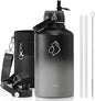 BUZIO 64 oz Insulated Stainless Steel Water Bottle by BUZIO