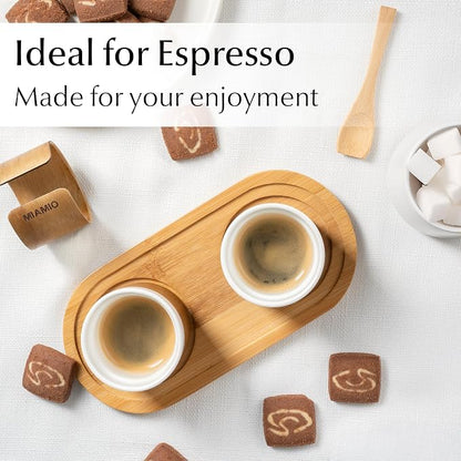 MIAMIO – Espresso Cups Set of 4 Japanese Tea Cups Ceramic/Handleless Mug - Image 7