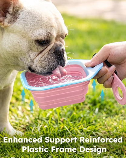 Pecute 2 Pack Foldable Dog Bowls - Image 6