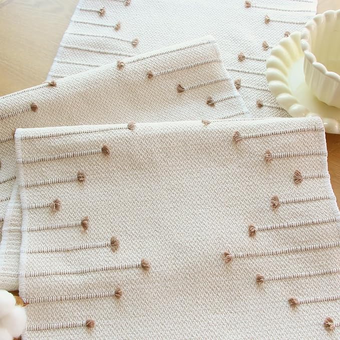Boho Table Runner for Home Decor 12x90 Rustic Macrame Decoration | 90 Inches - Image 3