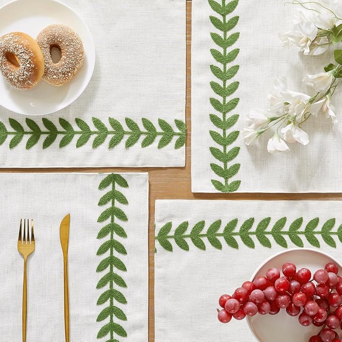 Wracra Embroidered Place Mats - Image 2