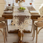 Embroidered Lace Table Runner by Huierxun