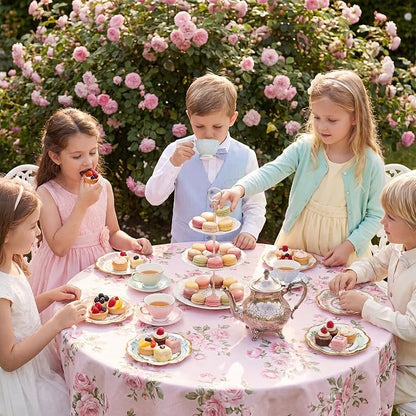 72 Pcs 6 Inch Floral Paper Plates - Image 6