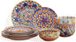12-Piece Bohemian Porcelain Dinnerware Set by Unknown