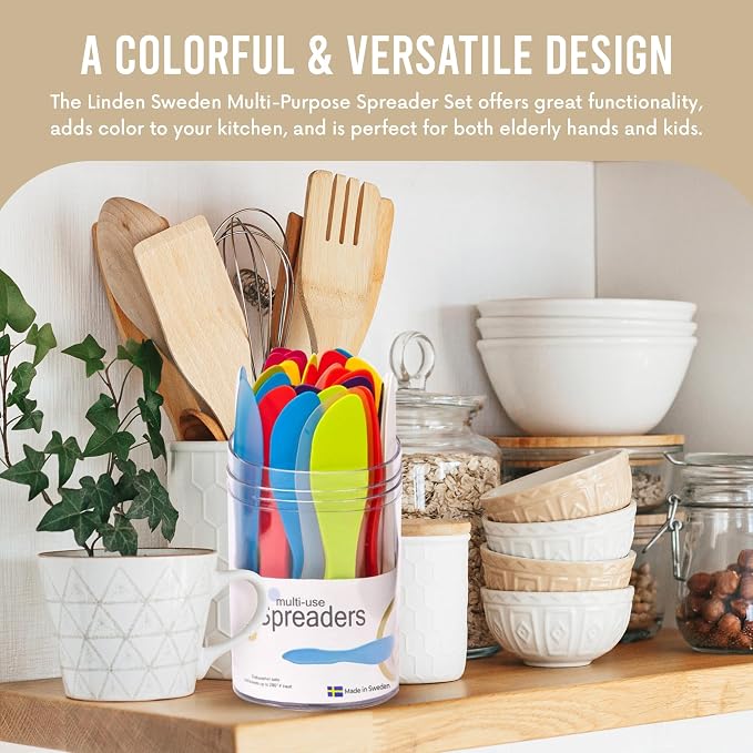 LINDEN SWEDEN Multi Purpose Spreaders | Versatile Butter Knife - Image 5
