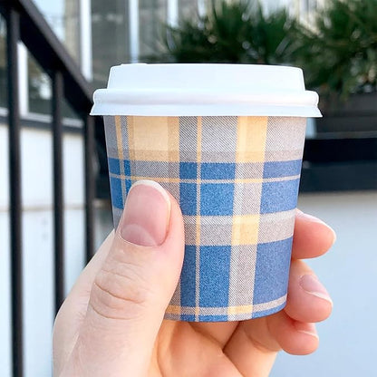 4 Oz Espresso Cups with Lids - Image 2