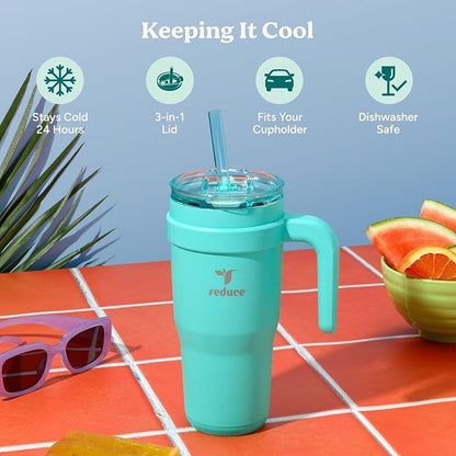 Reduce 24 oz Stainless Steel Tumbler - Image 3