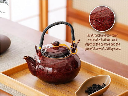 Japanese Tea Set for Adults, Porcelain Kung Fu Tea Set - Image 5