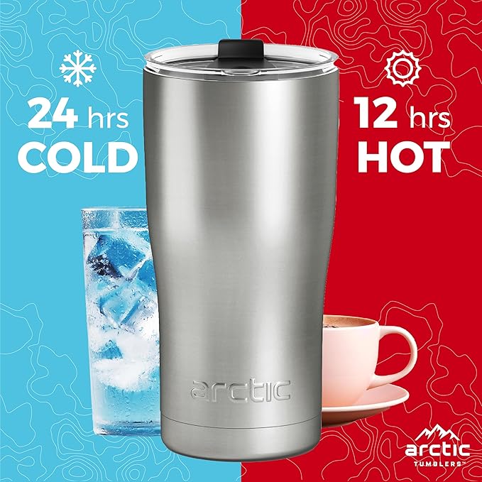 | 20 oz Matte Black Insulated Tumbler - Image 2